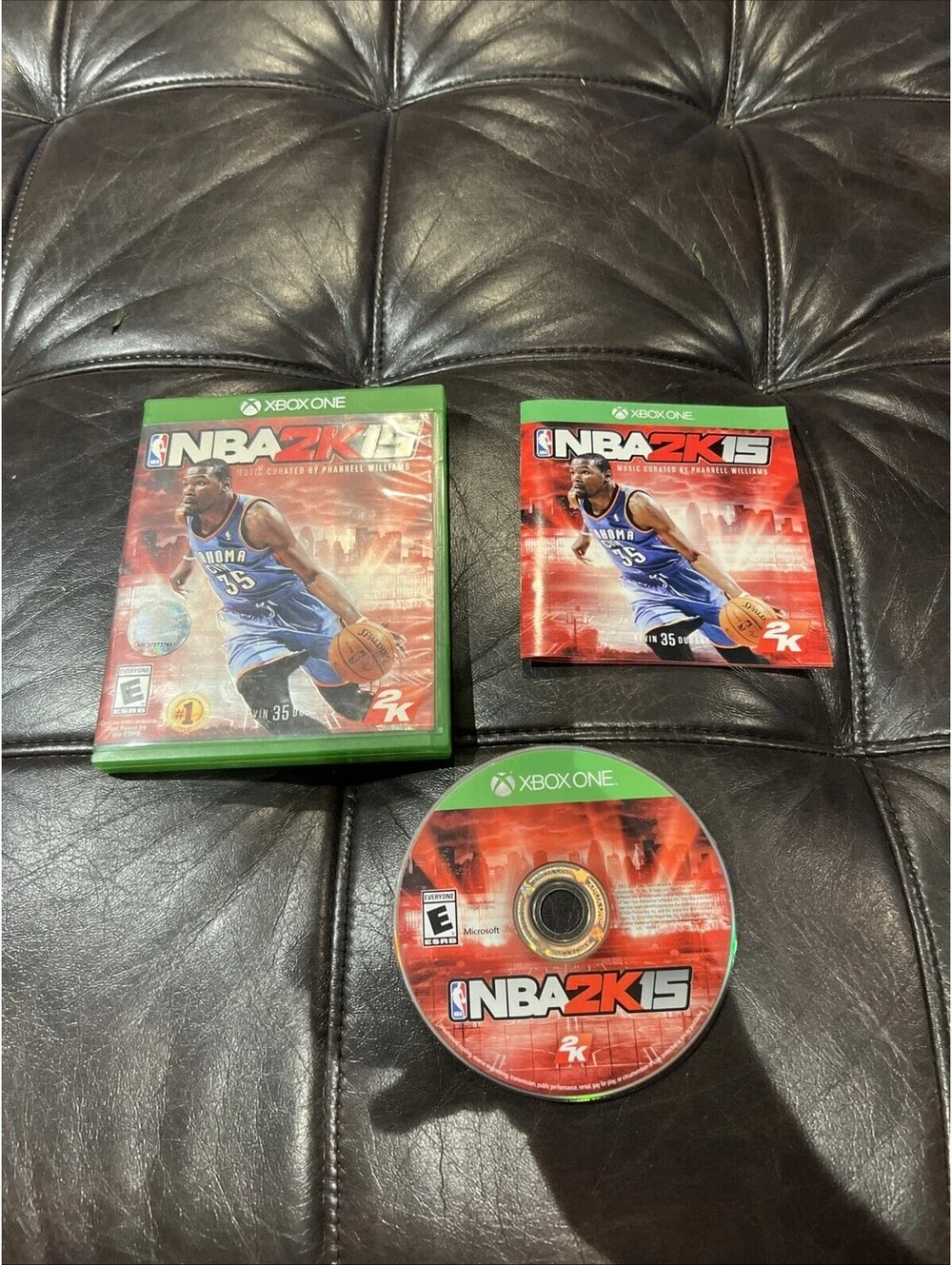 NBA 2K15 Xbox One - Complete CIB Kevin Durant